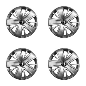Set 4 capace roti potrivite jantelor de 16 inch compatibile gama ALFA ROMEO model - 428 - Img 2