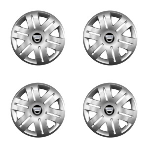 Set 4 capace roti potrivite jantelor de 16 inchi (R16) compatibile gama DACIA model - 406 - Img 2