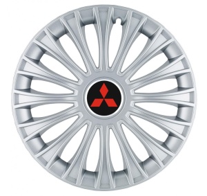 Set 4 Capace Roti, potrivite jantelor de R14, pentru Mitsubishi, model dino cromat