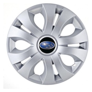 Set 4 Capace Roti, potrivite jantelor de R15, Compatibil Cu Subaru, model top crom - Img 3