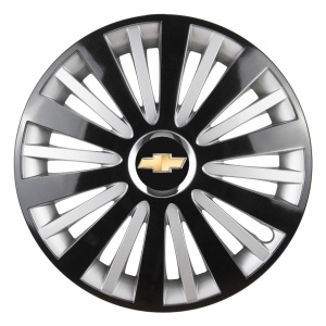 Set 4 Capace Roti, potrivite jantelor de R15, pentru Chevrolet, model falcon dual