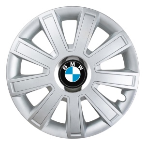 Set 4 Capace Roti, potrivite jantelor de R16, pentru BMW, model flash cromat