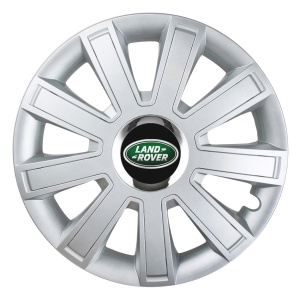 Set 4 Capace Roti, potrivite jantelor de R16, pentru Land Rover, model flash cromat