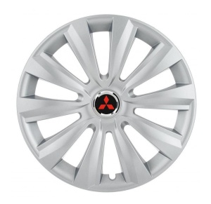 Set 4 Capace Roti, potrivite jantelor de R16, pentru Mitsubishi, model delta cromat