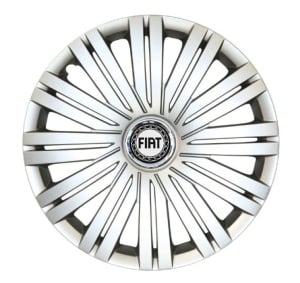Set 4 Capace Roti R15, Potrivite Jantelor de 15 inch, Pentru Fiat, Model 339