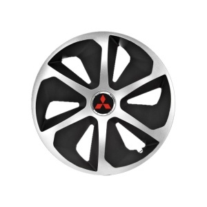 Set 4 capace roti Roco Gri-Negru R16 Compatibil Cu Mitsubishi - Img 3