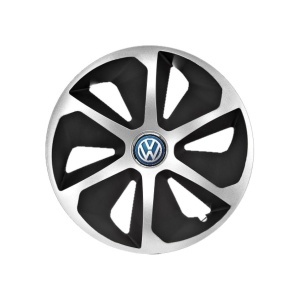 Set 4 capace roti Roco Gri-Negru R16 Compatibil Cu VW - Img 3