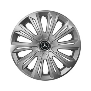 Set 4 capace roti Strong silver varnished R14 Compatibil Cu Mercedes-Benz - Img 3