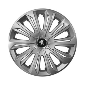 Set 4 capace roti Strong silver varnished R14 Compatibil Cu Peugeot - Img 3
