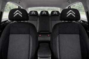 Set 5 huse tetiere negre, pentru gama auto CITROEN - Img 3