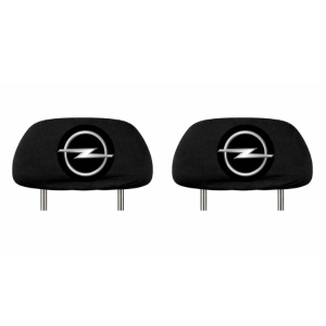 Set 5 huse tetiere negre, pentru gama auto OPEL