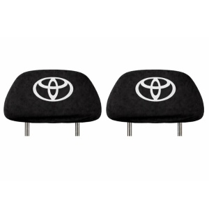 Set 5 huse tetiere negre, pentru gama auto TOYOTA
