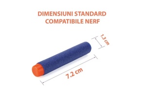 Set de Munitie pentru armele Nerf 100 de sageti din burete - Img 2