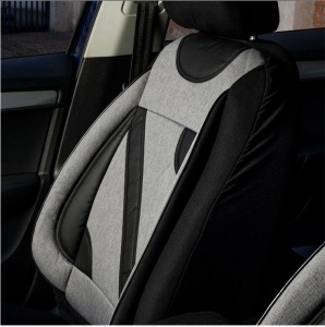 Set Huse Scaune Universale Nero Gri Personalizate cu Volkswagen - Img 3