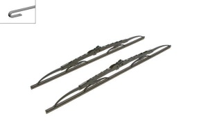 Set stergatoare Bosch Twin, 55/50 cm pentru Ford Mondeo III, Audi A6, Dacia Logan 2 MCV 2 Sandero 2, Mitsubishi Pajero, Nissan Pathfinder 2, Toyota