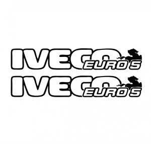 Set Stickere IVECO Euro 5 60 cm, Creative Rey®