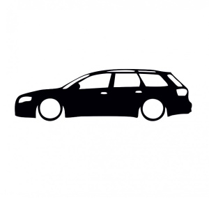 Sticker AUDI A4 B7 AVANT 15 cm, Creative Rey®