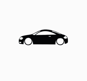 Sticker Audi TT 15x4.8 cm, Creative Rey®