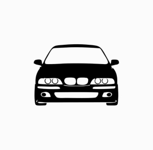 Sticker Bmw E39 15x9.9 cm, Creative Rey®