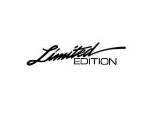 Sticker decorativ auto, Limited edition, negru, 20x5cm
