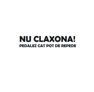 Sticker Nu Claxona 20x4 cm, Creative Rey®