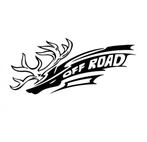 Sticker Off Road 15 cm, Creative Rey®