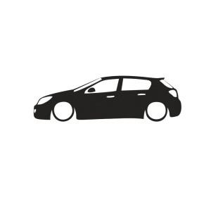 Sticker OPEL ASTRA H 18x5.5 cm, Creative Rey®