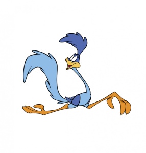 Sticker Road Runner 15cm, Creative Rey®