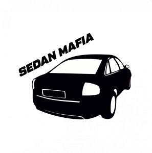 Sticker Sedan Mafia 15 cm, Creative Rey®