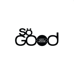 Sticker So Good Ford 20x8.2 cm, Creative Rey®