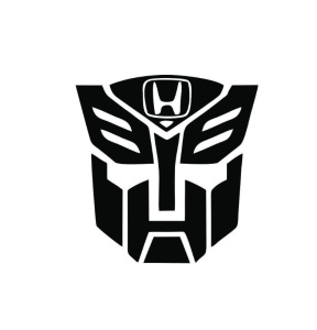 Sticker Transformer Honda 12x10 cm, Creative Rey®