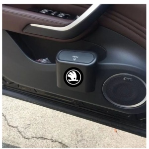 Coș De Gunoi Auto Pentru Depozitare și Curățenie Pentru Skoda - Img 2
