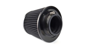 Filtru de aer conic universal, negru + 3 adaptoare - Img 2