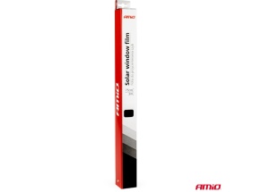 Folie de nuantare a geamurilor Ultra Dark Black 0,75x3m 1% - Img 2