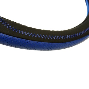 HUSA VOLAN PIELE ECOLOGICA ALBASTRU 37- 39 CM UMBRELLA - Img 2