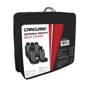 Huse universale premium pentru scaune auto gri+negru - CARGUARD - Img 5
