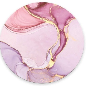 Mousepad Abstract roz, 20 x 20 cm - Img 2