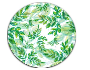 Mousepad frunze pictate 20 x 20 cm