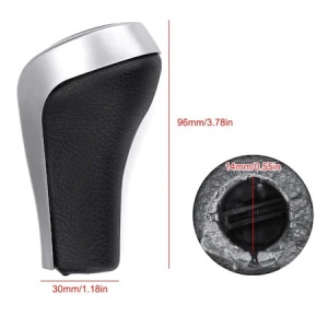 Nuca Schimbator Viteze BMW Seria 1, 2, 3, 4, 5, E36, E38, E39, E46, 5 viteze, Negru - Matt - Img 2
