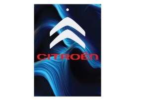 Odorizant auto Citroen 7,5x10 cm, New Car, - Img 2