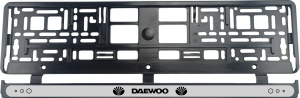 Set 2 bucati, suport numar inmatriculare Daewoo