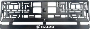 Set 2 bucati, suport numar inmatriculare Isuzu