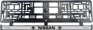 Set 2 bucati, suport numar inmatriculare Nissan