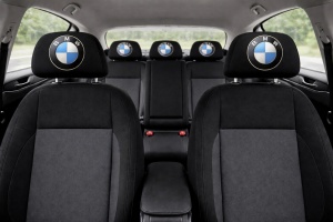 Set 2 huse tetiere negre, pentru gama auto BMW - Img 3
