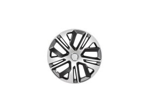 Set 4 capace Grafit Raven Gri-Negru, din material ABS durabil cu standarde de calitate