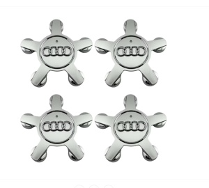 Set 4 capace roti 135mm compatibil Audi janta aliaj (model spider)