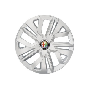 Set 4 Capace Roti 14 inchi (R14) Raven Gri, Compatibile Cu Alfa Romeo - Img 3