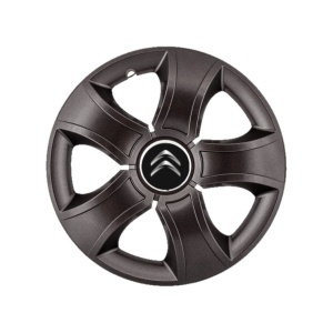 Set 4 Capace Roti 15 inchi (R15) Bis Negru, Compatibile Cu Citroen - Img 3