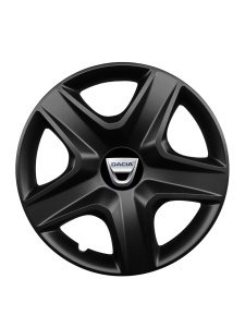 Set 4 capace roti 15 inchi (R15) compatibile DACIA, Model 340 Black
