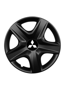 Set 4 capace roti 15 inchi (R15) compatibile MITSUBISHI, Model 340 Black
